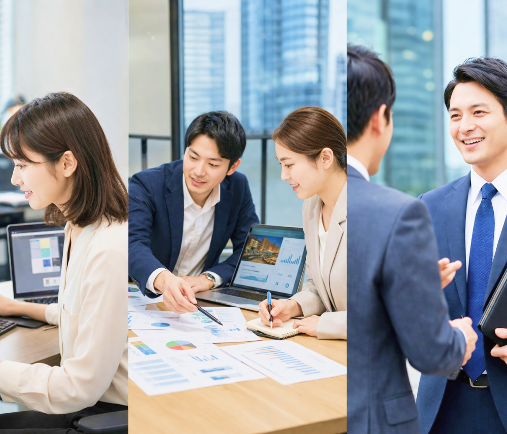 分業化された強固な支援体制
