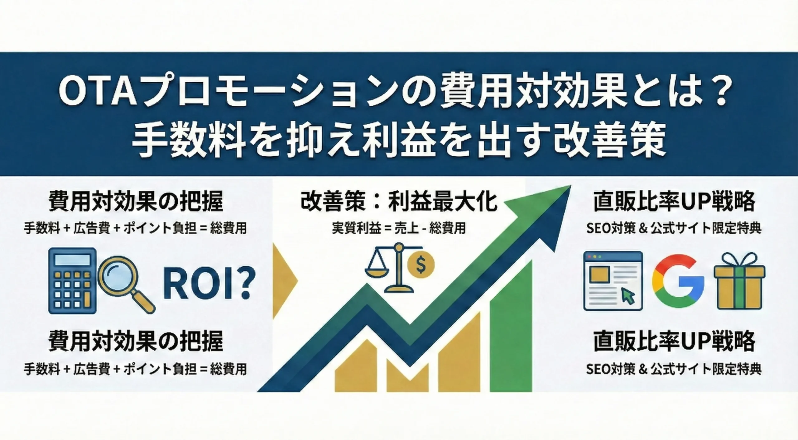 OTAプロモーションの費用対効果とは？手数料を抑え利益を出す改善策 - CNCTOR