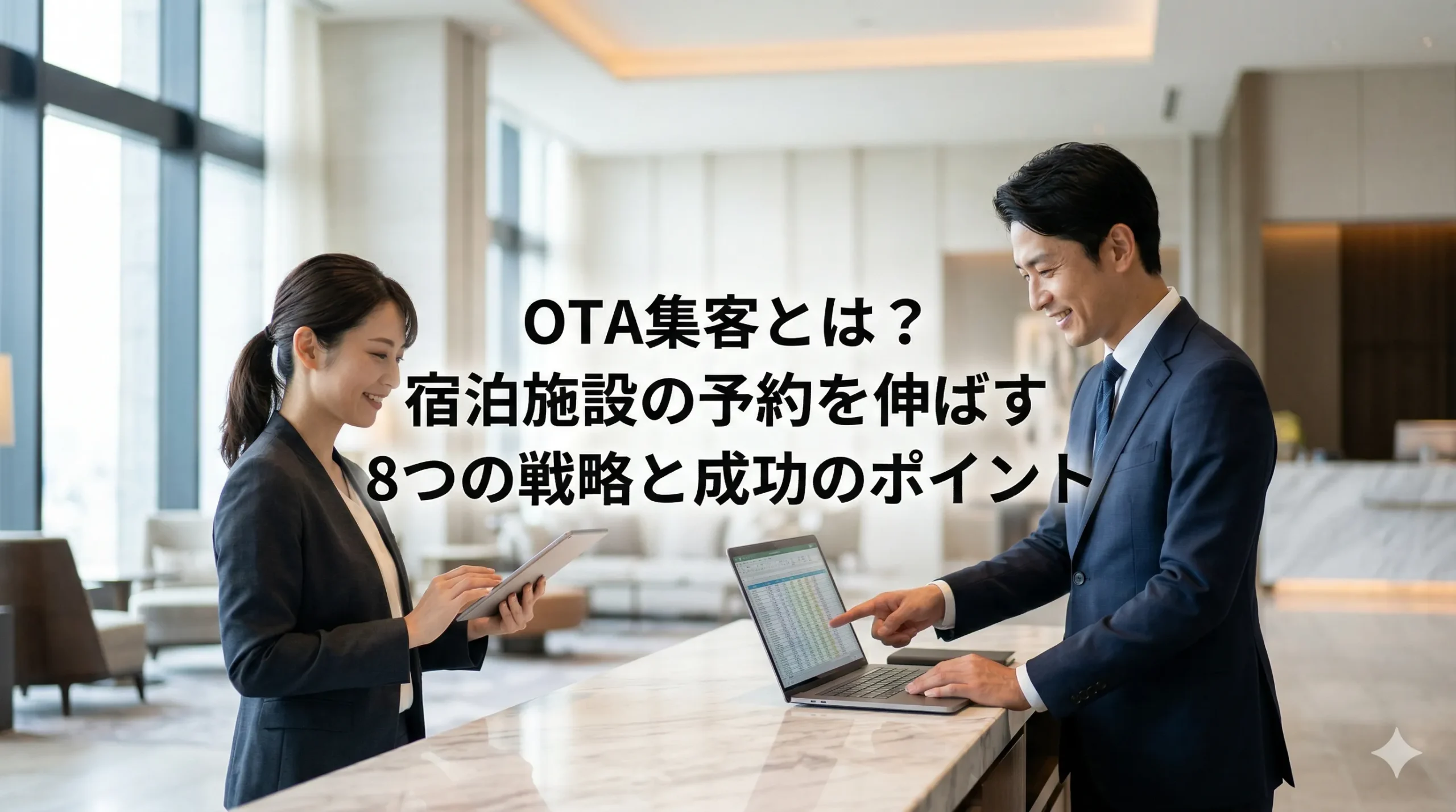 OTA集客とは？宿泊施設の予約を伸ばす戦略と成功のポイント