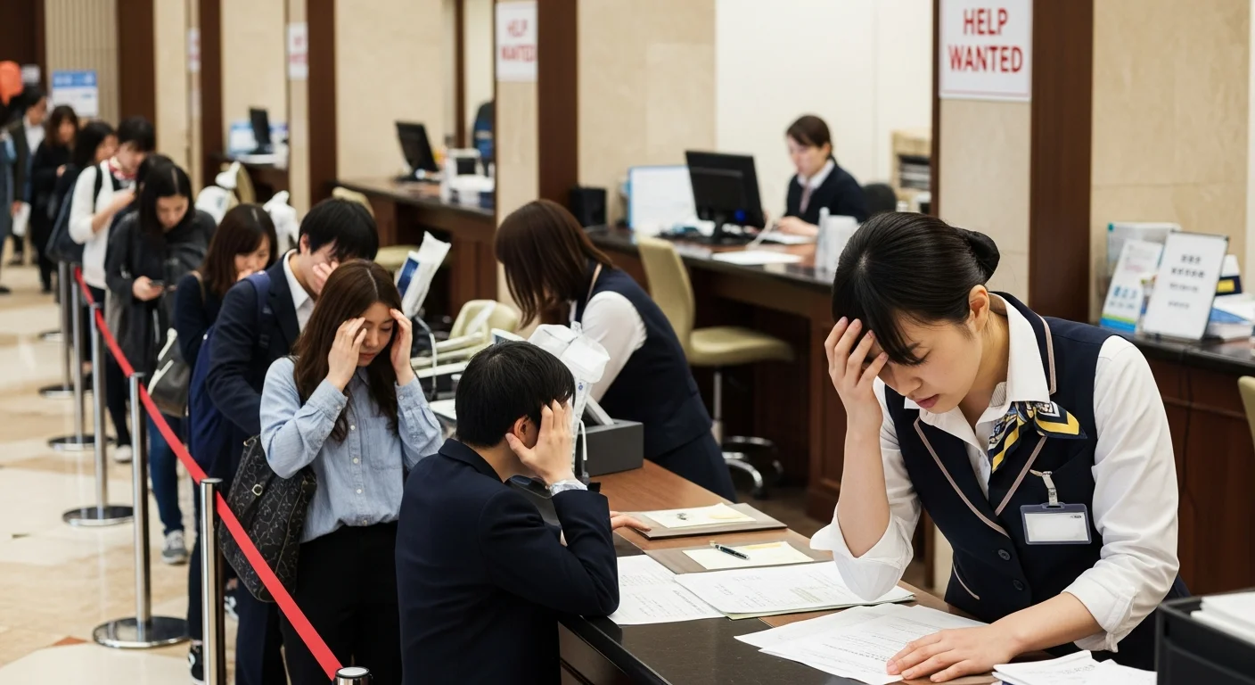 宿泊業界で人手不足が深刻化している現状