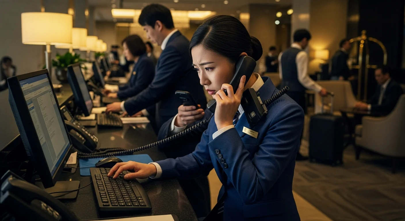 ホテル運営でこんなお悩みありませんか？電話・メール連絡の課題