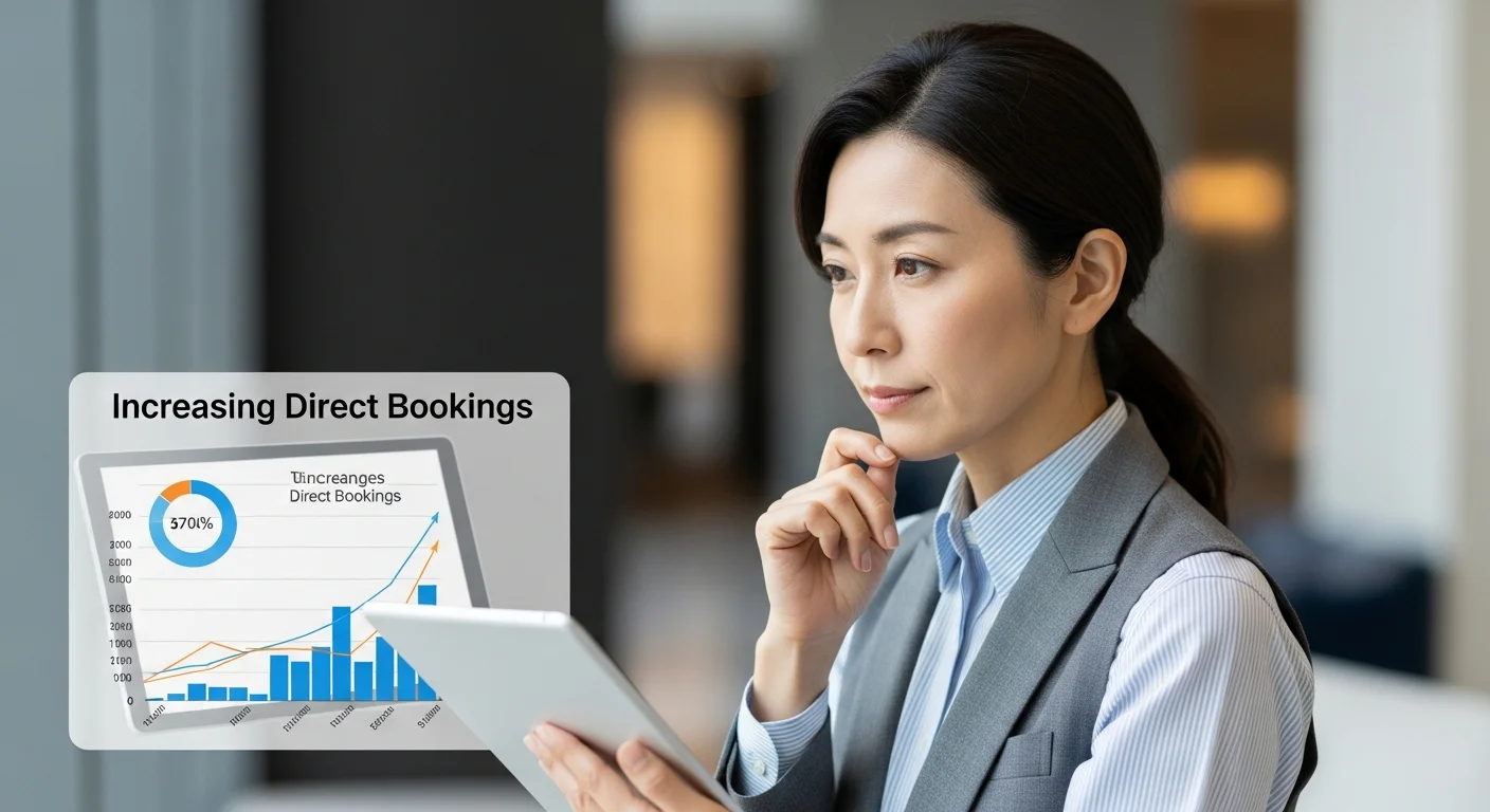 なぜ今、ホテルの公式サイト経由の予約を増やすべきなのか